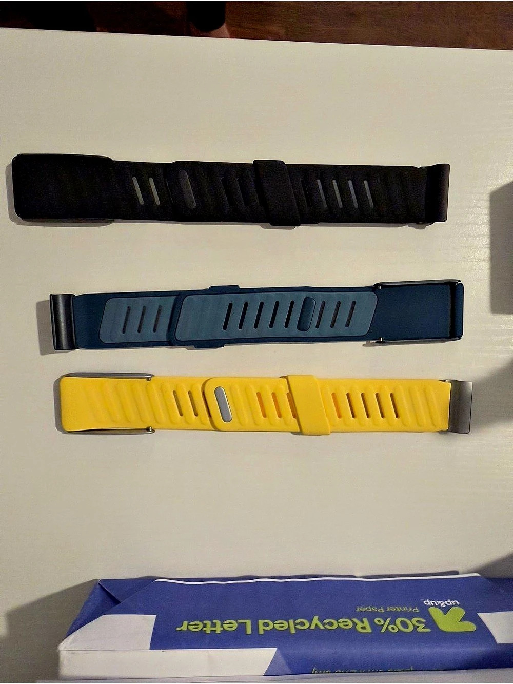 Whoop Replacement 4.0 Bands Black Blue Yellow